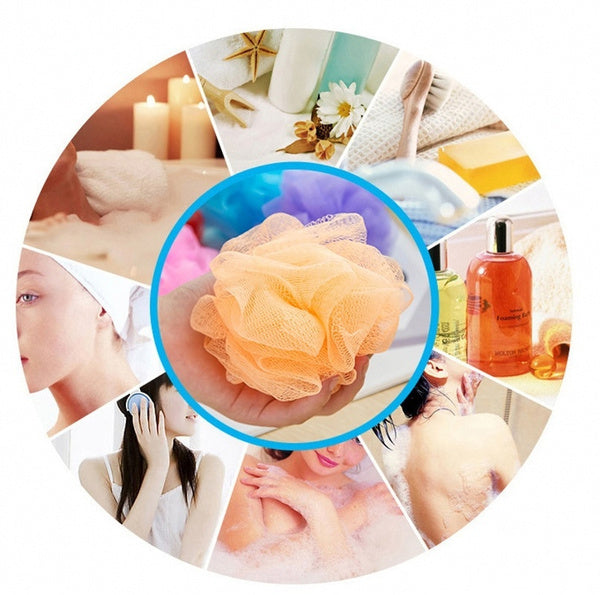 Bath Sponge Round Loofah and Back Scrubber for Men and Women - Springkart 