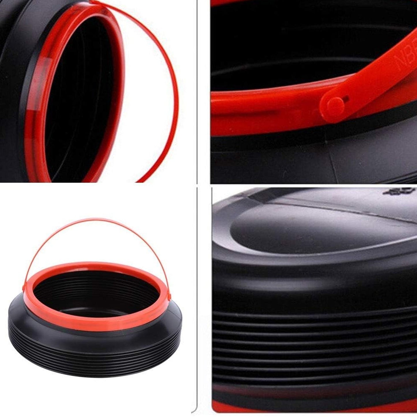 Foldable Storage Bucket , Water Container & Dustbin Multiuse Bucket For Home , Car & Kitchen Use Bucket - Springkart 