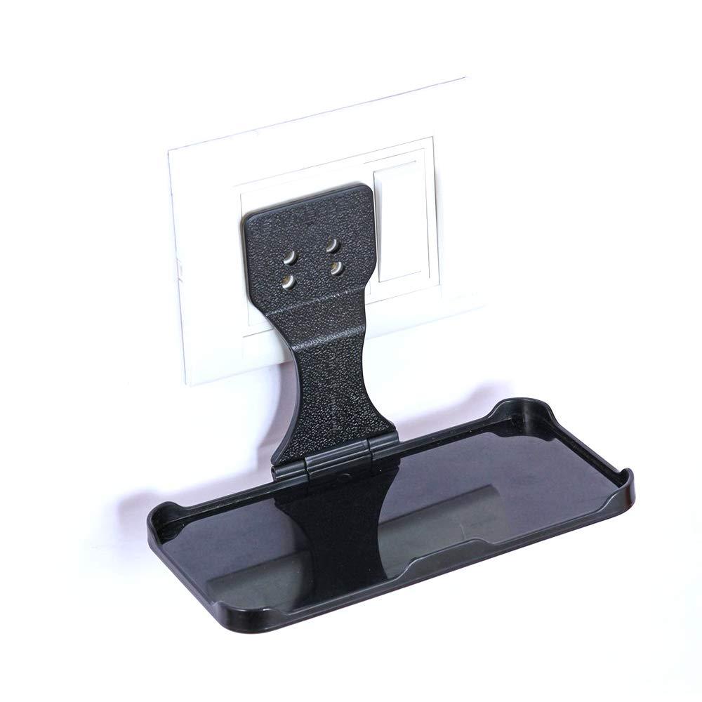 Wall-mounted charging stand for smartphones.