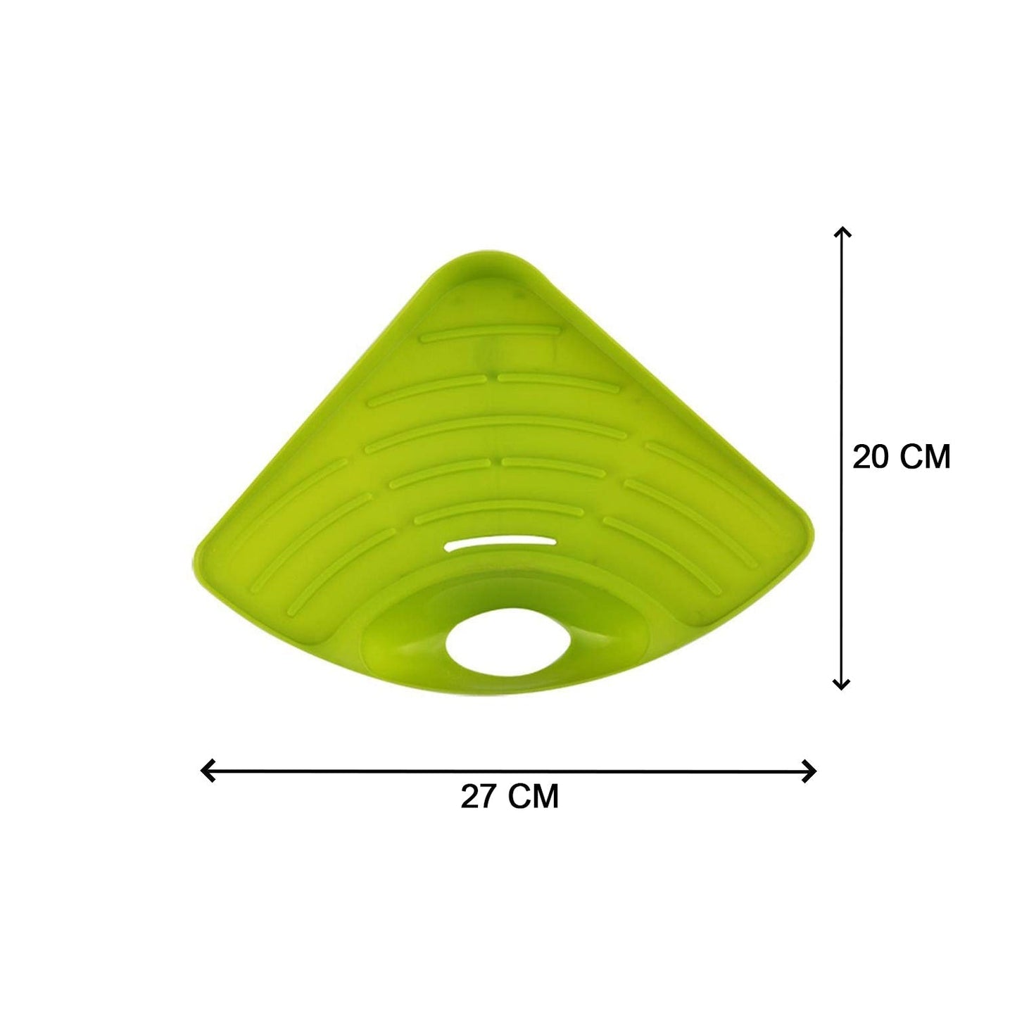 Corner Sink Strainer For Draining Kitchen Waste In Sinks And Wash Basins. - Springkart 