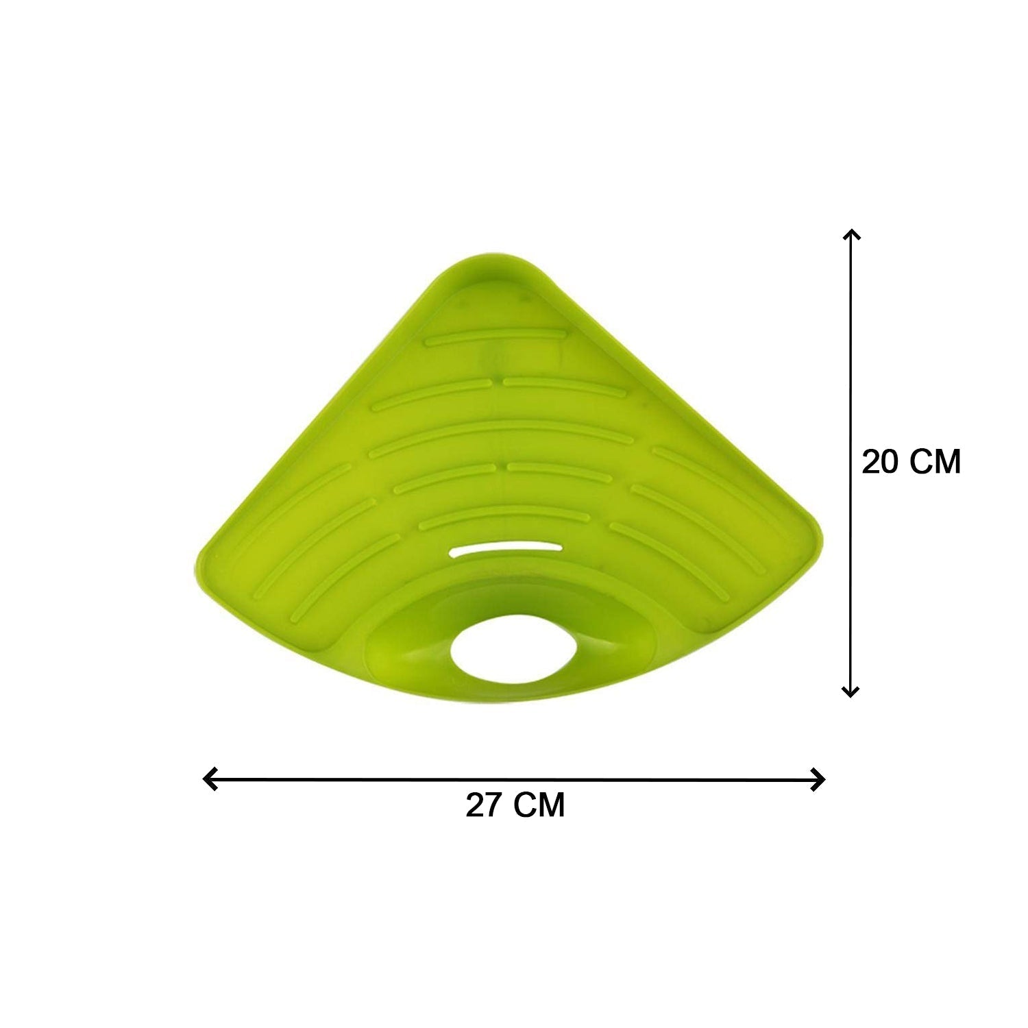 Corner Sink Strainer For Draining Kitchen Waste In Sinks And Wash Basins. - Springkart 