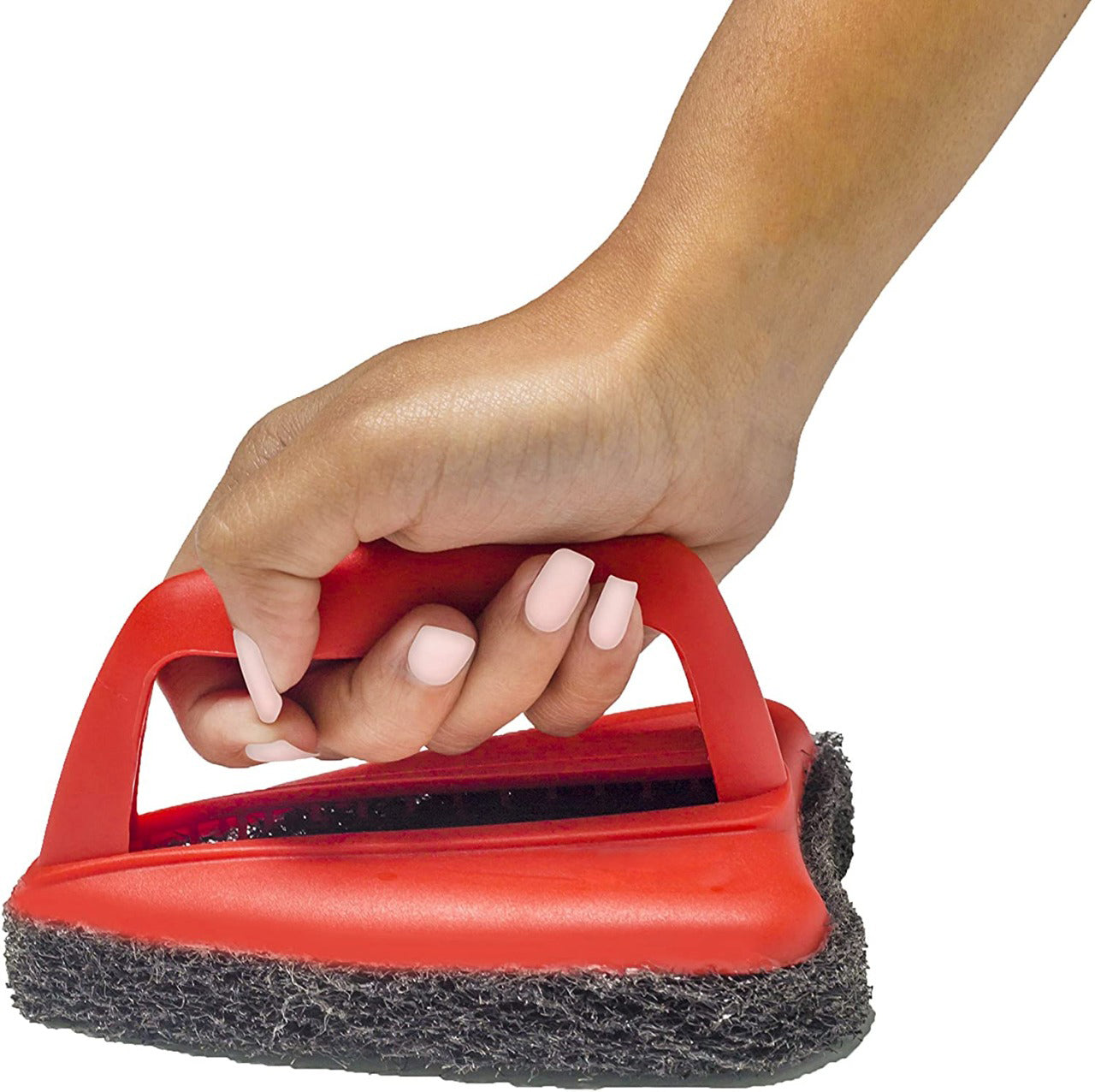 Bathroom Brush with abrasive scrubber for superior tile cleaning - Springkart 