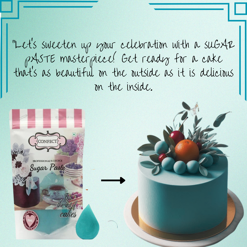 Teal Fondant | Edible Sugarpaste 1 Kg