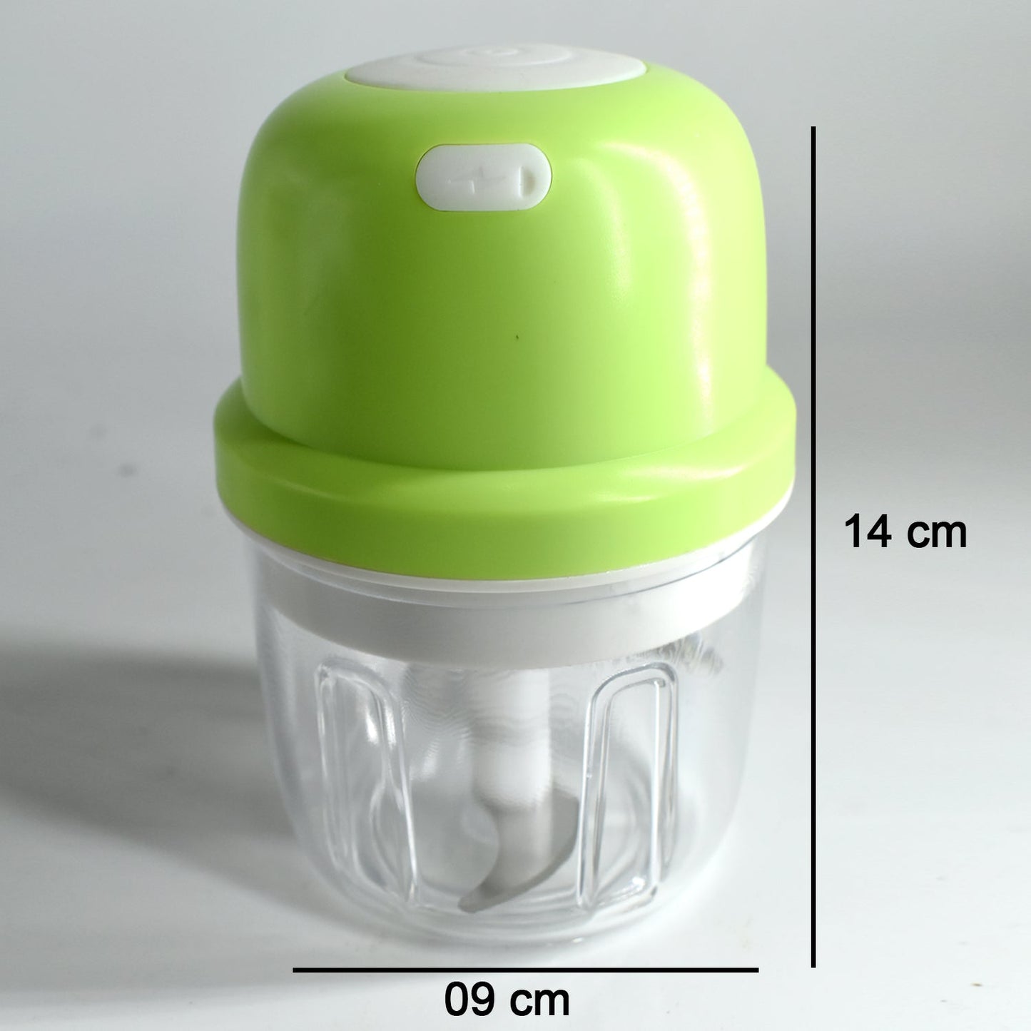 Portable USB Rechargeable Electric Chopper Fruit Vegetable Onion Chopper Garlic Chopper - Springkart 