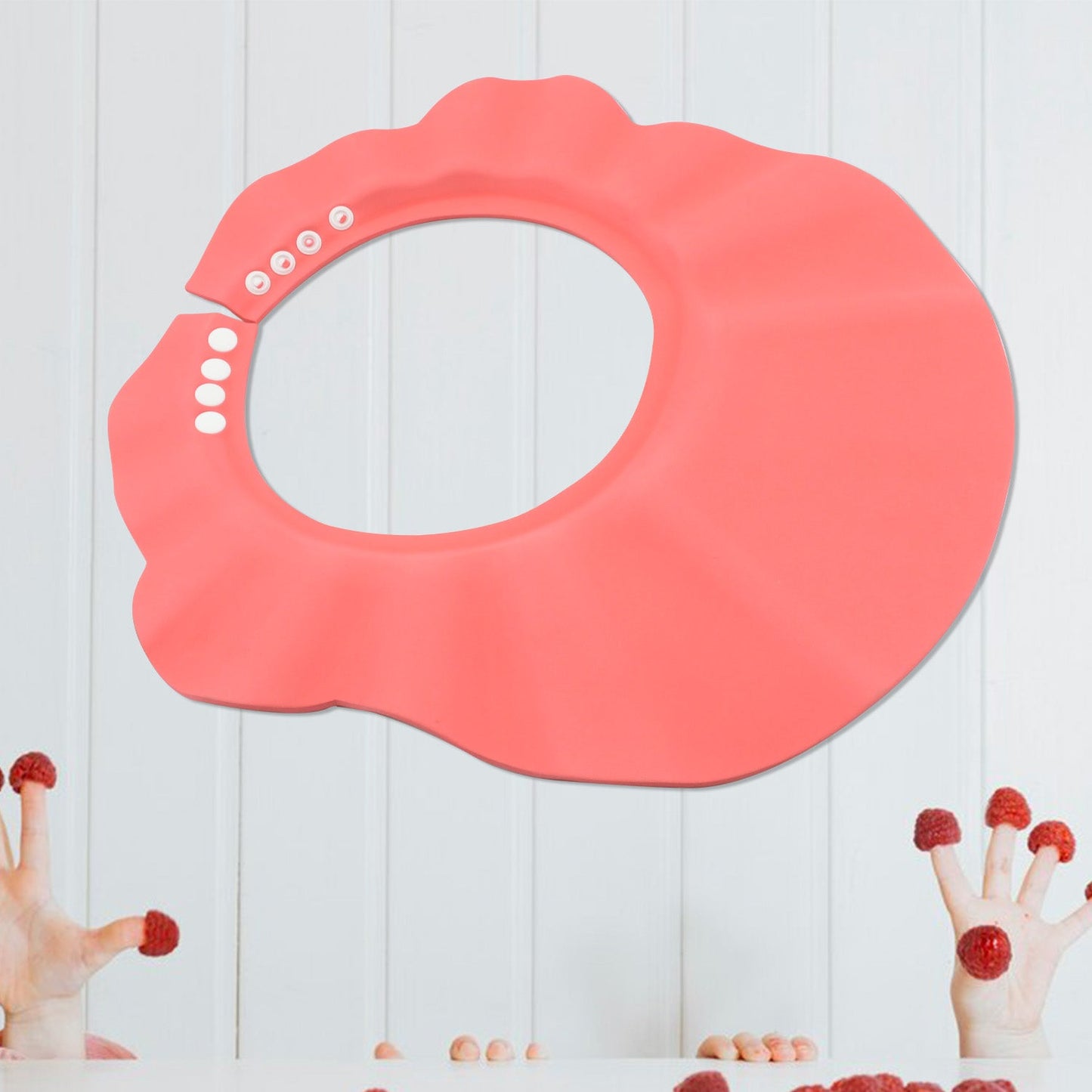 Tear-Free Bath Time: Adjustable Baby Shower Cap (Protects Eyes & Ears) - Springkart 