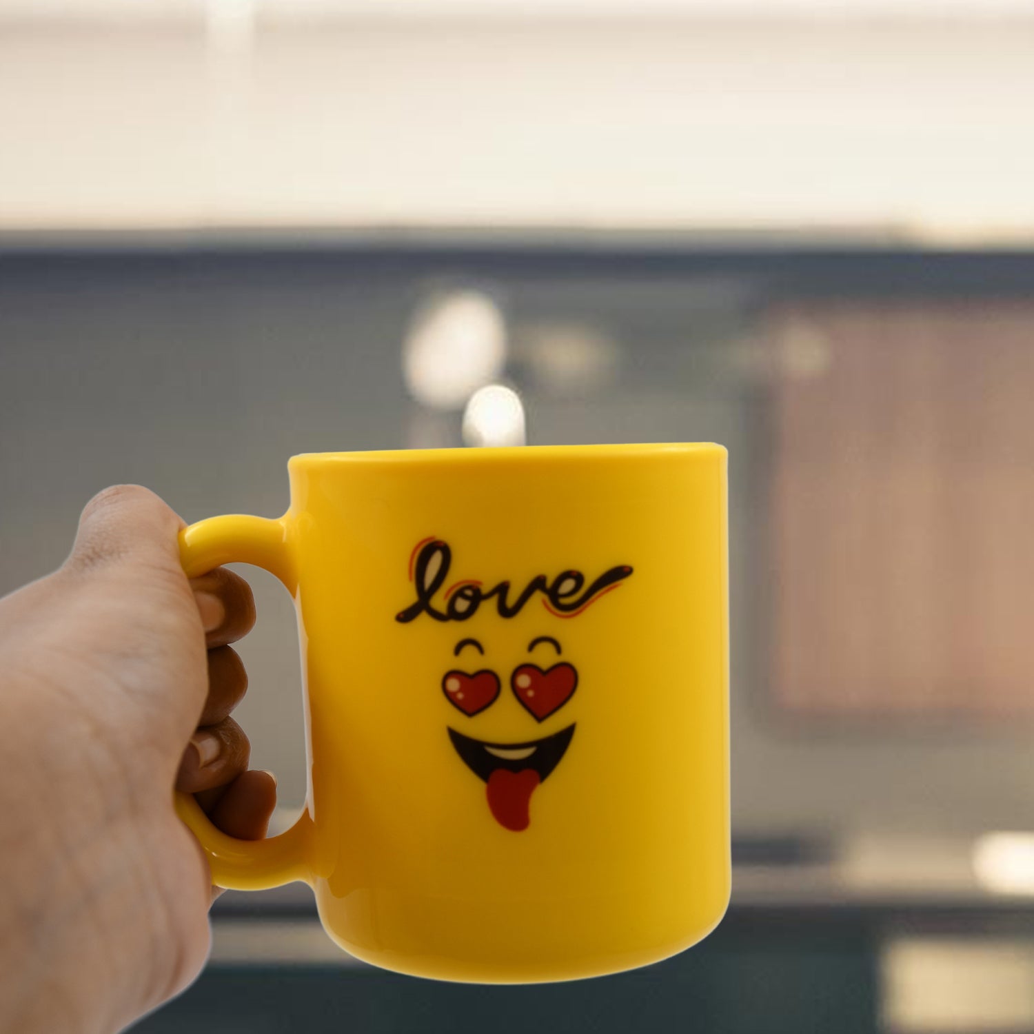 Mix Design & Color Coffee Mug With Spoon and box packing, Design Coffee Mug Used for Drinking and Taking Coffees and Some Other Beverages in All Kinds of Places (1 pc) - Springkart 