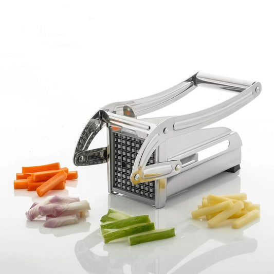 Stainless Steel French Fries Potato Chips Strip Cutter Machine - Springkart 