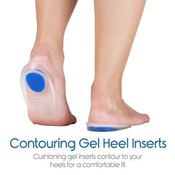 Gel Heel cups Silicon Heel Pad for Heel Ankle Pain - Springkart 