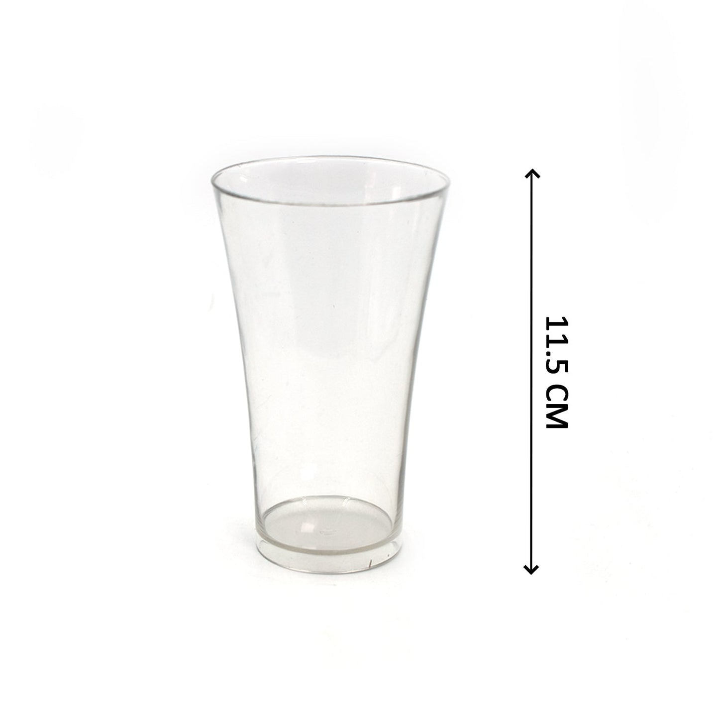 Drinking Glass Juice Glass Water Glass Set of 6 Transparent Glass - Springkart 