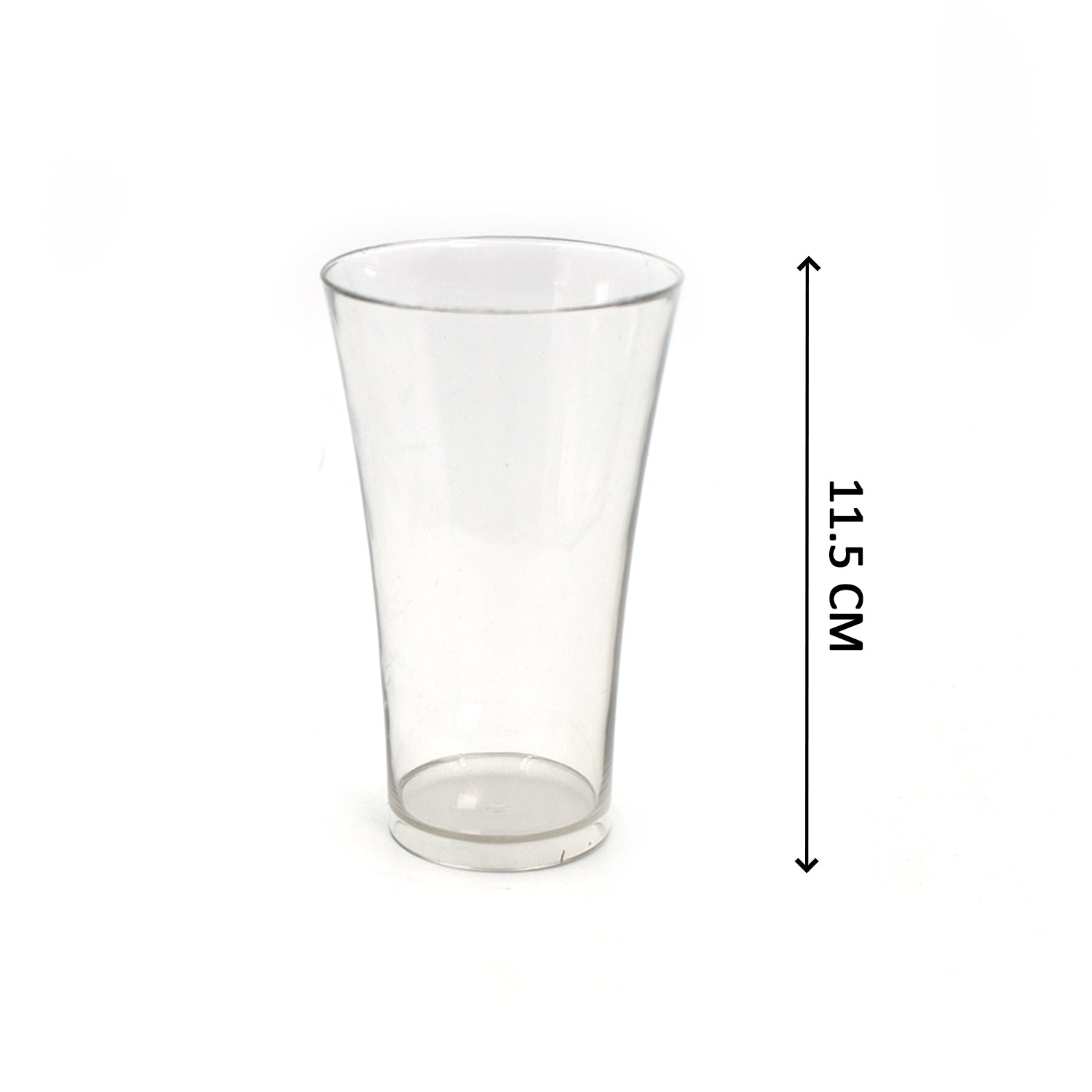 Drinking Glass Juice Glass Water Glass Set of 6 Transparent Glass - Springkart 
