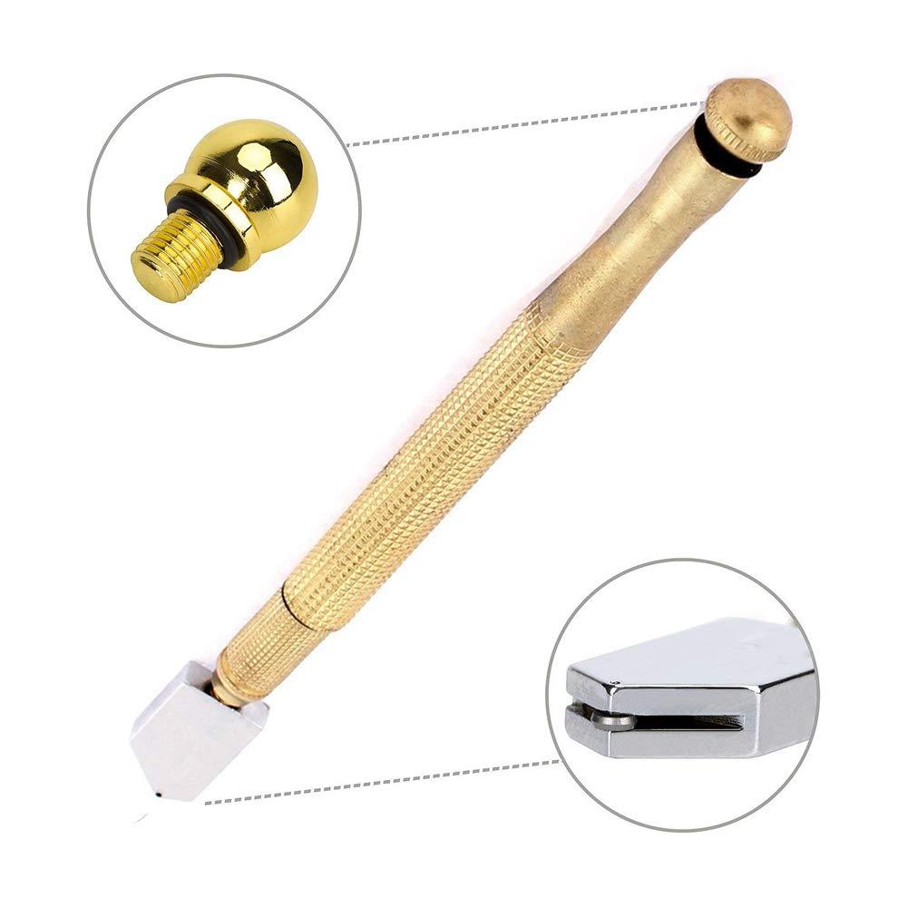 Metal Glass Cutter, Gold - Springkart 