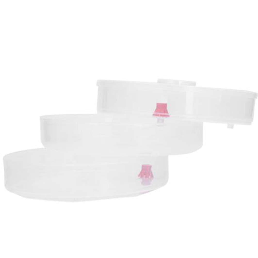 Plastic 3 Compartment Sprout Maker, White - Springkart 
