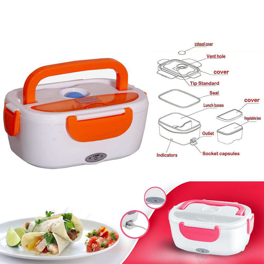 Portable Lunch Dabba Electric foods Warmer Box Tiffin / Portable Electric Heating Lunch Box - Springkart 