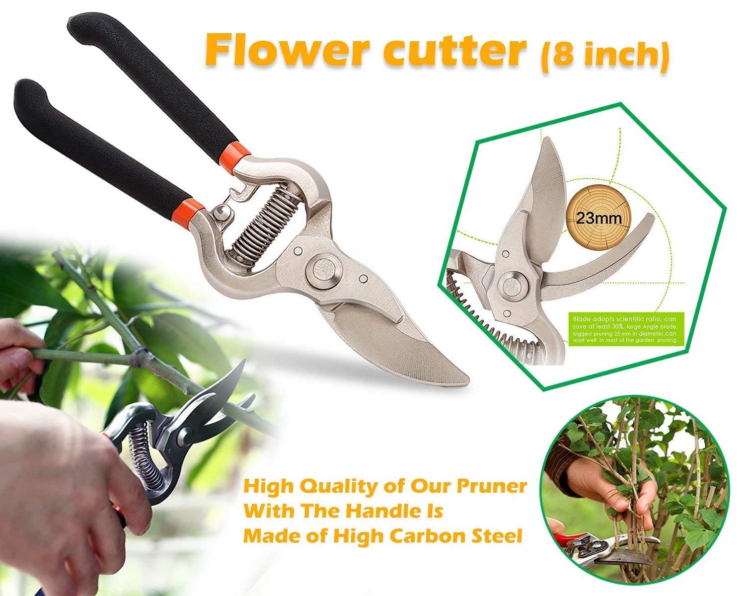 Garden Shears Pruners Scissor (8 inch) - Springkart 