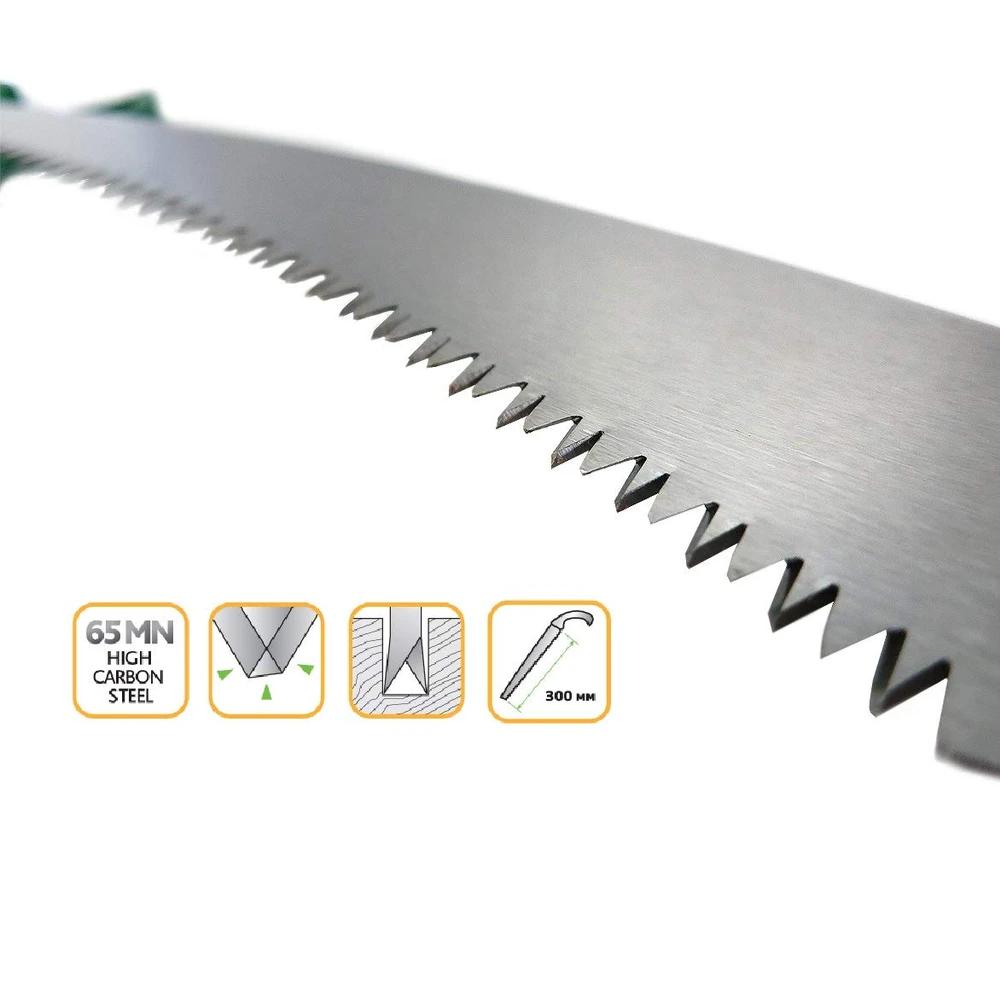 Chromium Steel Saw 3 Edge Sharpen Teeth with Plastic Cover and Blister Packing - Springkart 