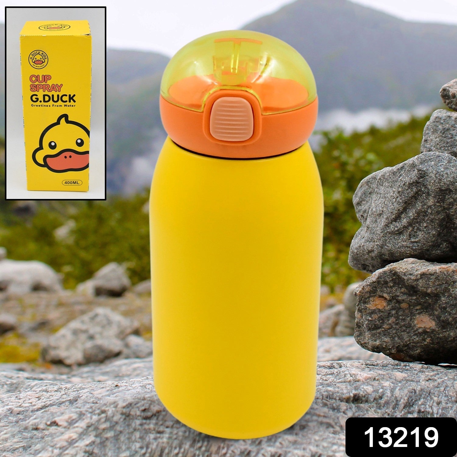 Duck Stainless Steel Water Bottle (1 Pc / Mix Design) - Springkart 