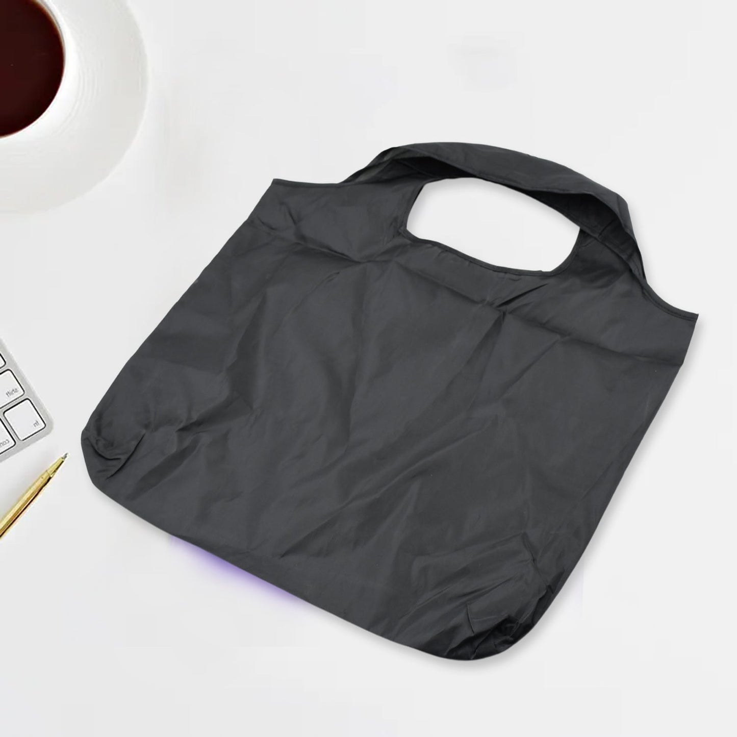 Heavy duty reusable bags with small pocket, ideal for DIY kitchen use.