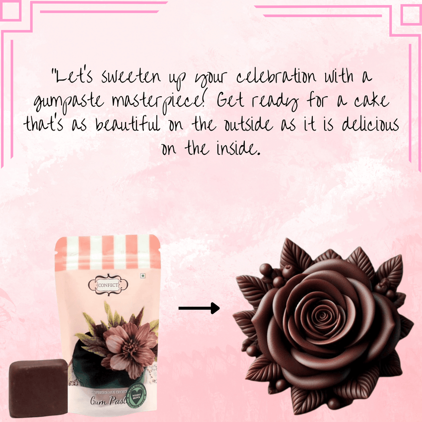 Woodsy Brown | Edible Gum paste 1 Kg