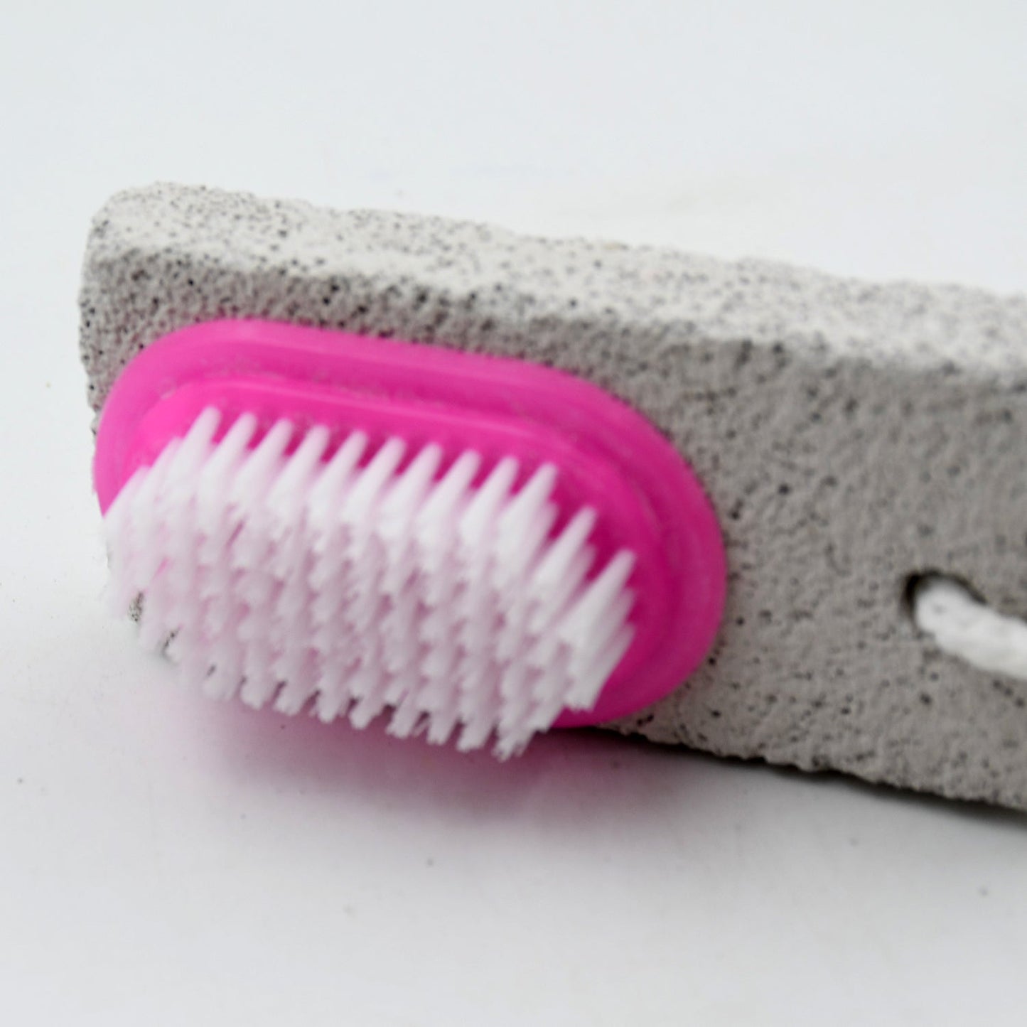 Hand and Foot Brush with pumice stone to Remove Dead Skin & Callus Stone Foot Scrubber Pedicure Brush For Dead Skin - Springkart 