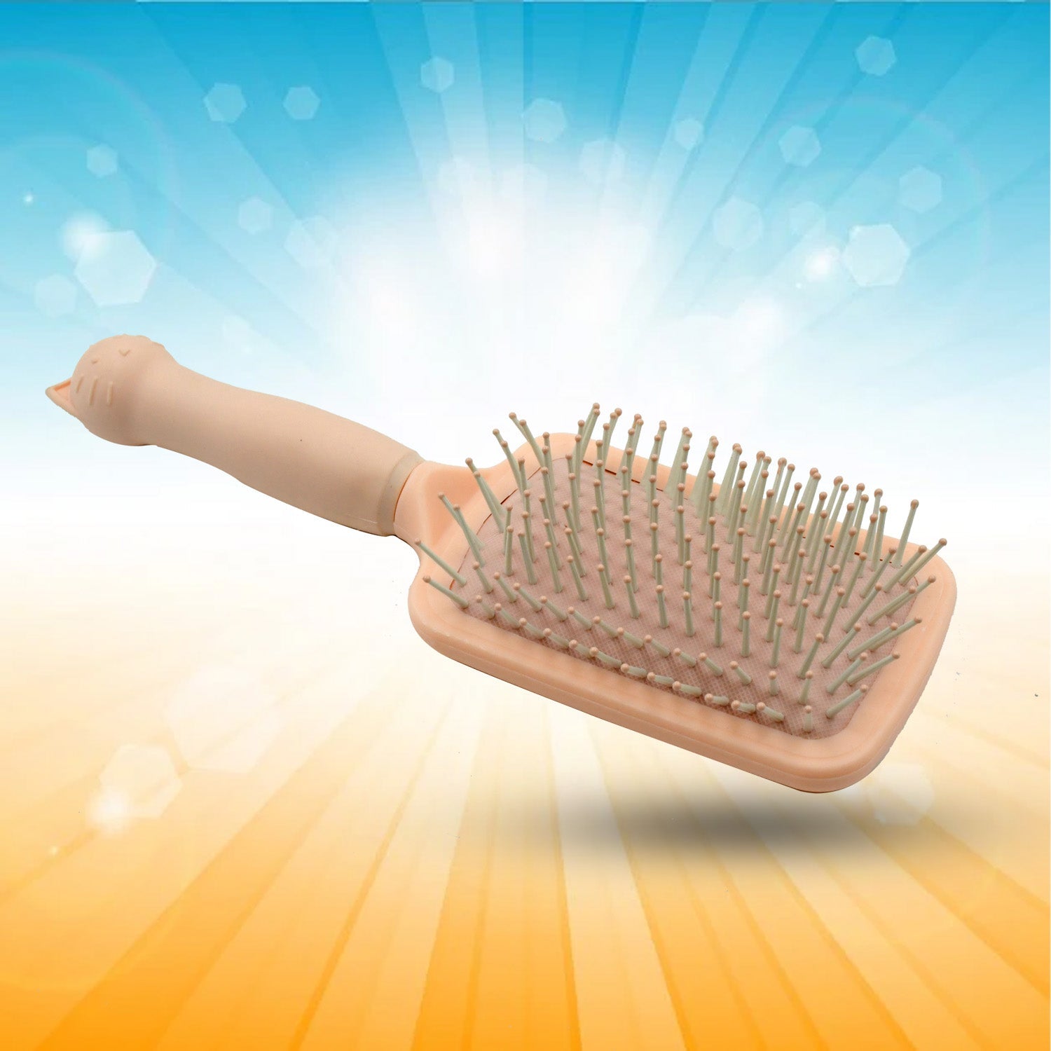 Massage Comb, Massage Hair Brush Ergonomic Matt Disappointment for Straight Curly Hair Cushion Curly Hair Comb For Detangling Professional Comb For Men And Women for All Hair Types, Home Salon DIY Hairdressing Tool (1 Pc / 24 Cm) - Springkart 