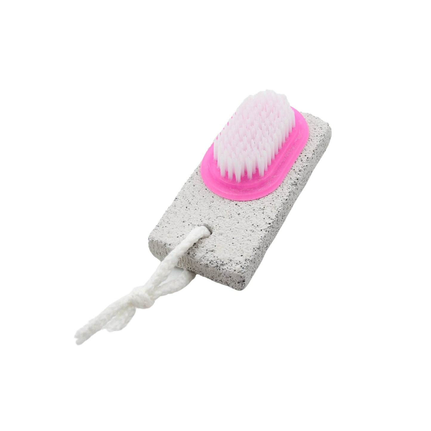 Hand and Foot Brush with pumice stone to Remove Dead Skin & Callus Stone Foot Scrubber Pedicure Brush For Dead Skin - Springkart 