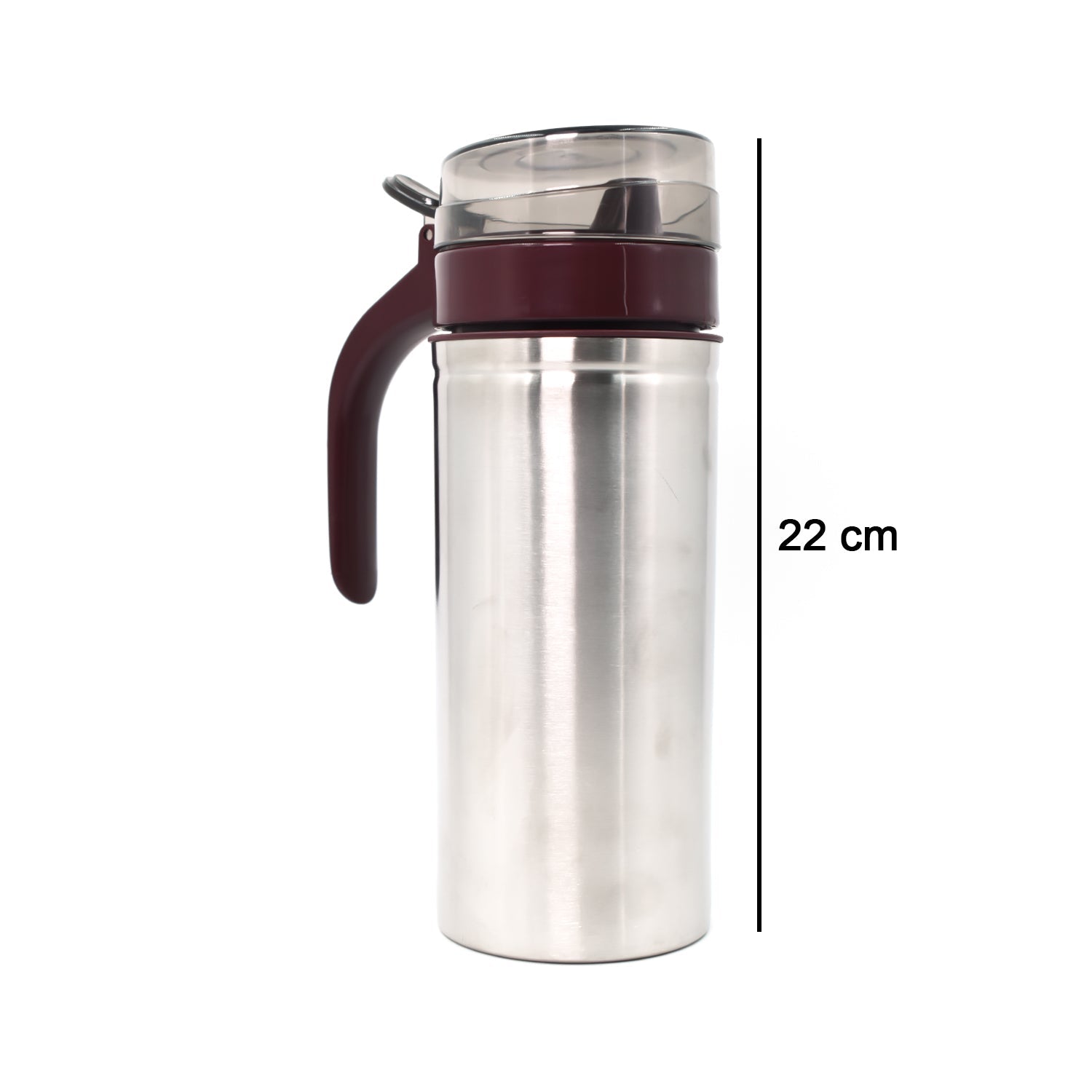 Oil Dispenser Stainless Steel with small nozzle 750ml - Springkart 