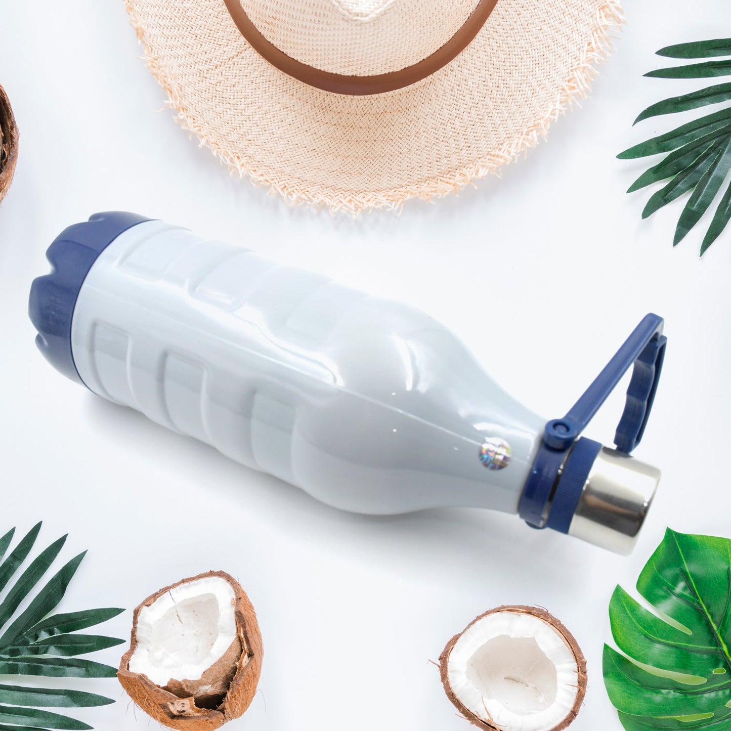 Insulated Water Bottle (1500ml: Leakproof, BPA-Free, Handle & Strap (Sports) - Springkart 