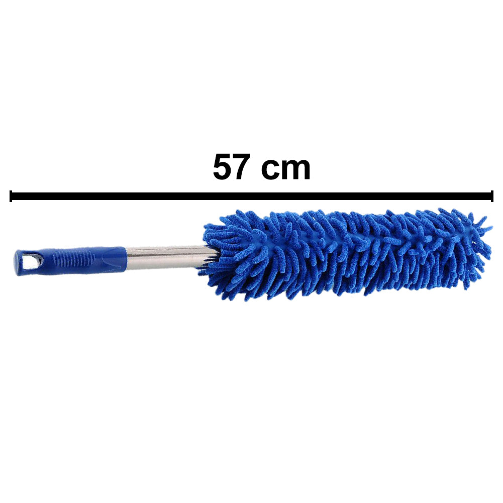 Microfiber Cleaning Duster with Extendable Rod for Home Car Fan Dusting - Springkart 