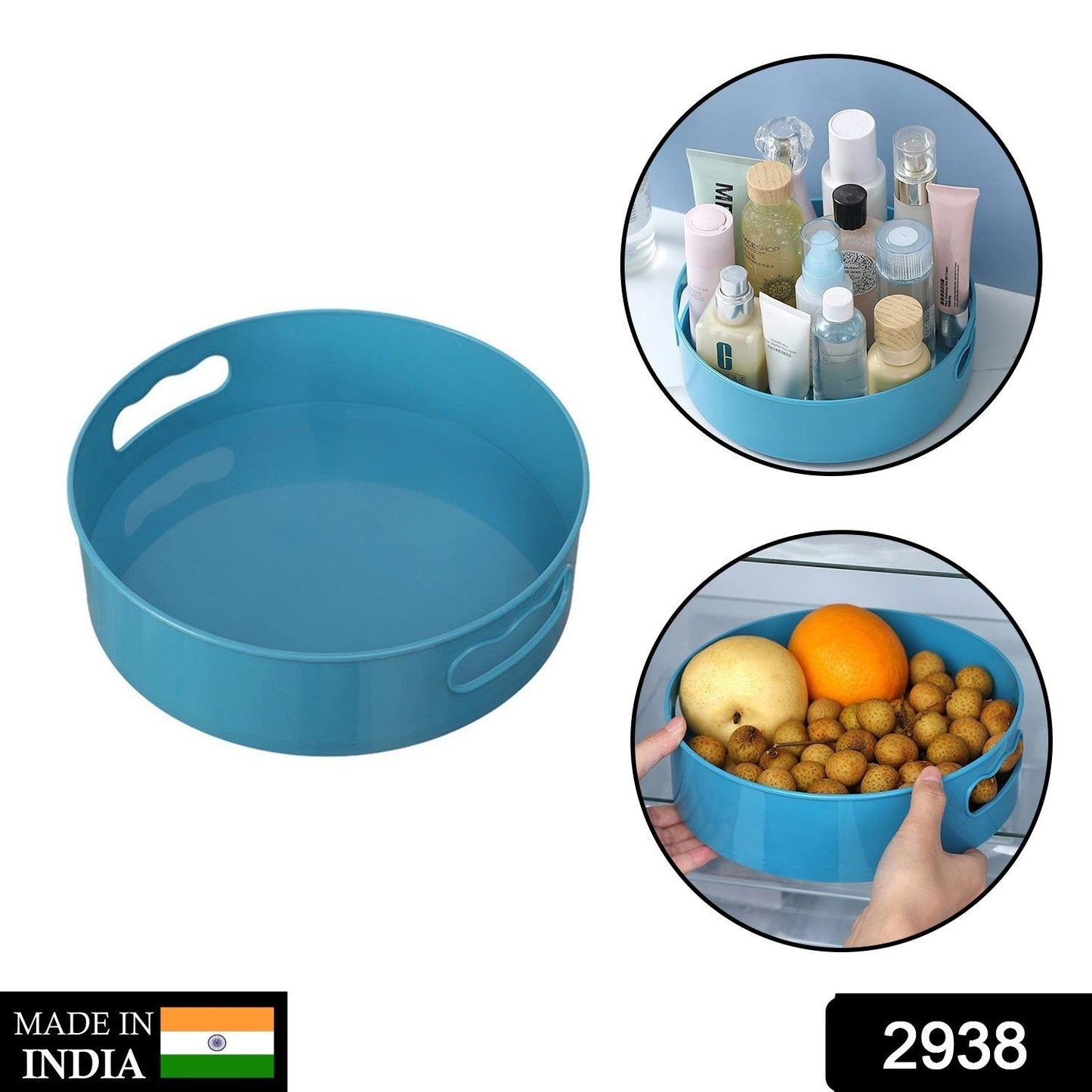 360° ROTATING ORGANIZER TRAY MULTI- FUNCTION ROTATING TRAY - Springkart 