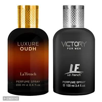 La French Luxury Oud And victory Eau De Perfume For Men 100ml Pack Of 2