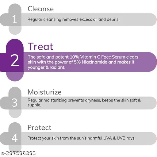 The Derma Co. 10% Vitamin C Face Serum for Skin Radiance (10 ml)