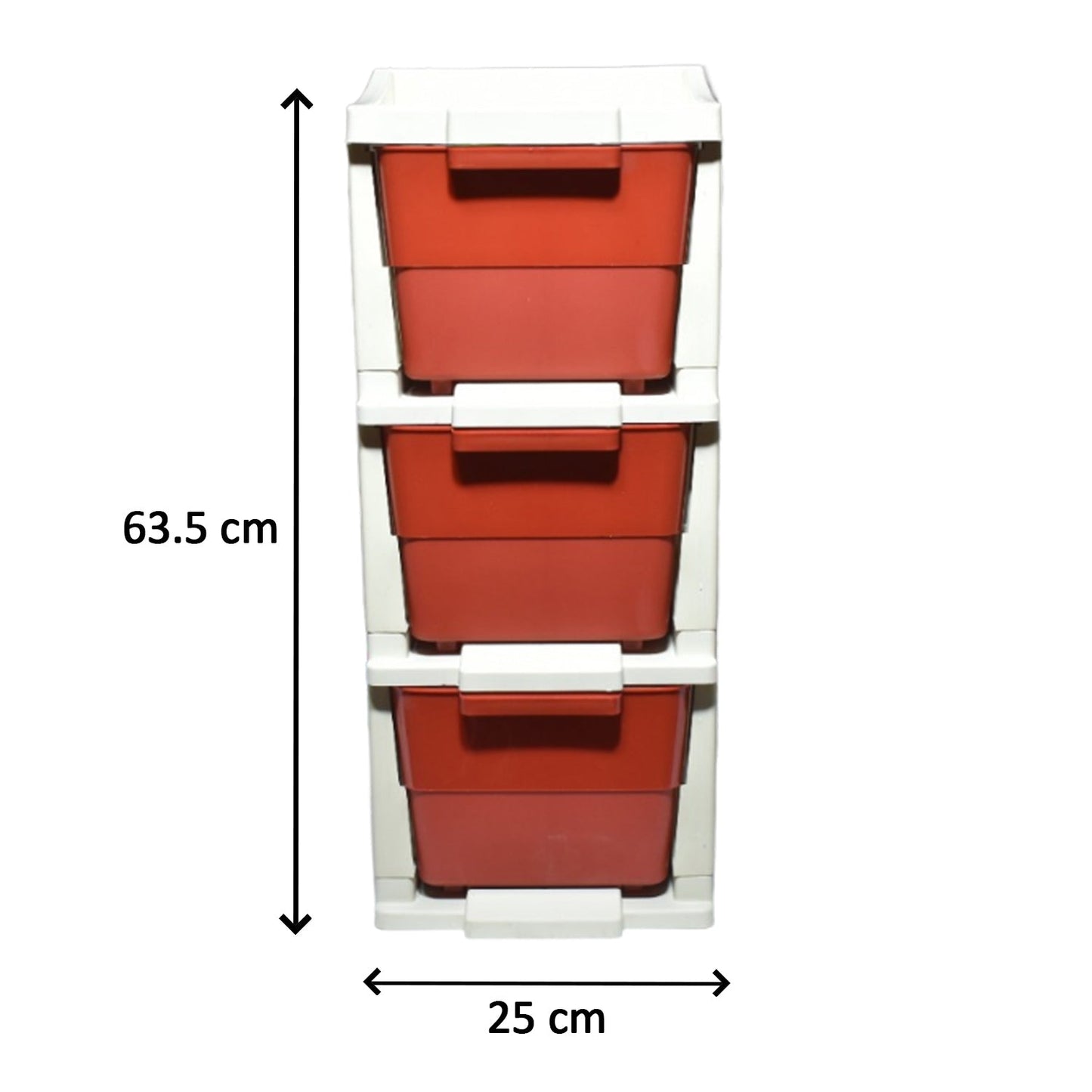 Multi-Purpose Anti-Slip 3 Layer Modular Drawer Storage System - Springkart 