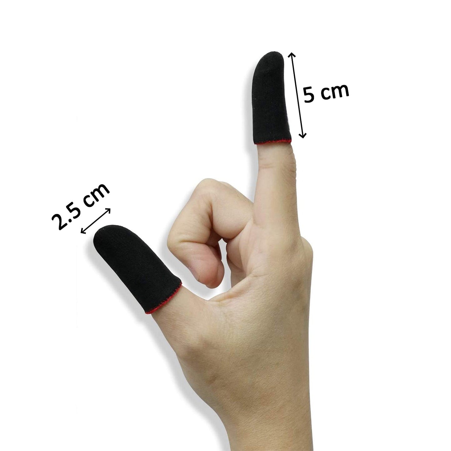 Thumb & Finger Sleeve for Mobile Game, Pubg,Cod,Freefire (10 pieces)