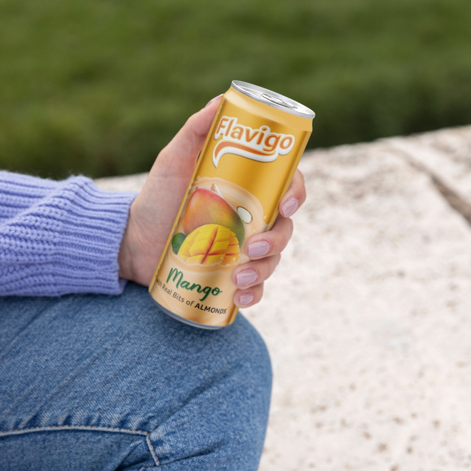 Flavigo Mango Ice Cream Milkshake (200Ml) | Ice cream shakes - Springkart 