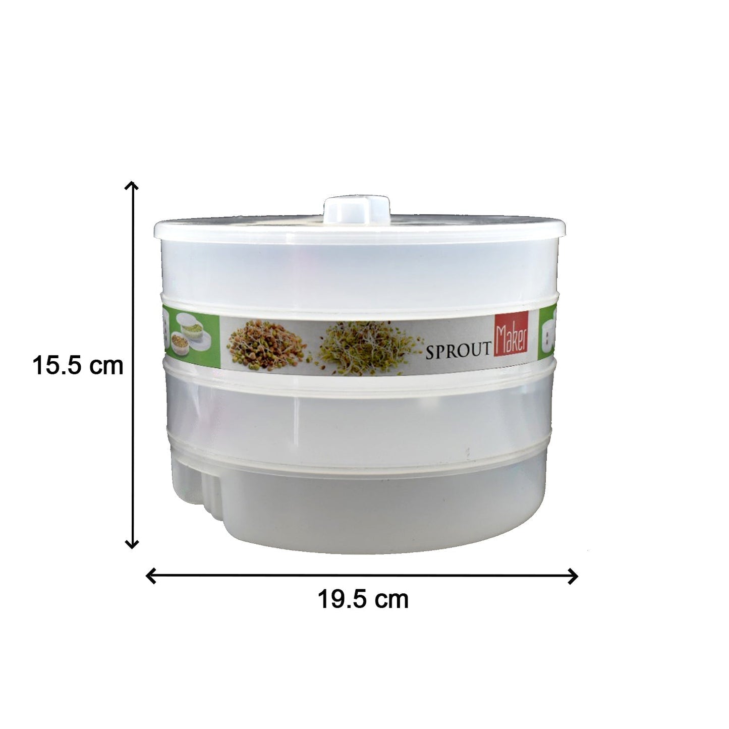 Sprout Maker 4 Layer used in all kinds of household and kitchen purposes for making and blending of juices and beverages etc. - Springkart 