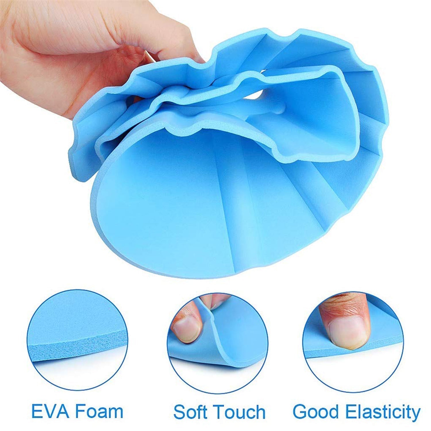 Adjustable Safe Soft Bathing Baby Shower Cap - Springkart 