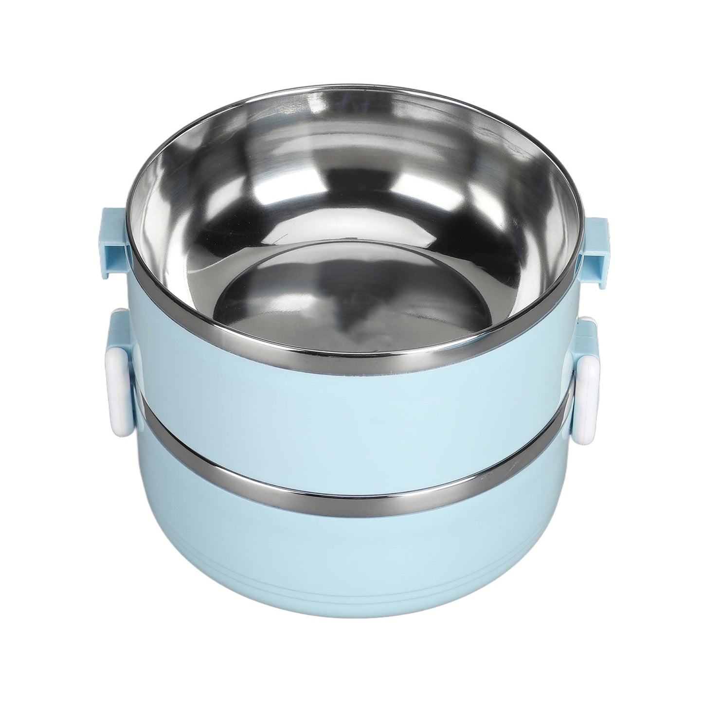 Multi Layer Stainless Steel Hot Lunch Box (2 Layer) - Springkart 