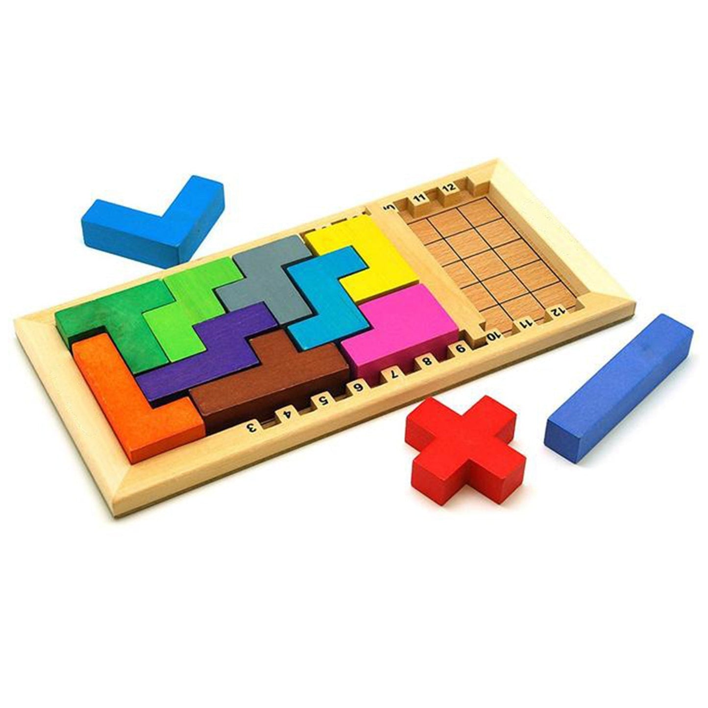 AT50 Wooden Mind Game and game for kids and babies for playing and enjoying purposes. - Springkart 