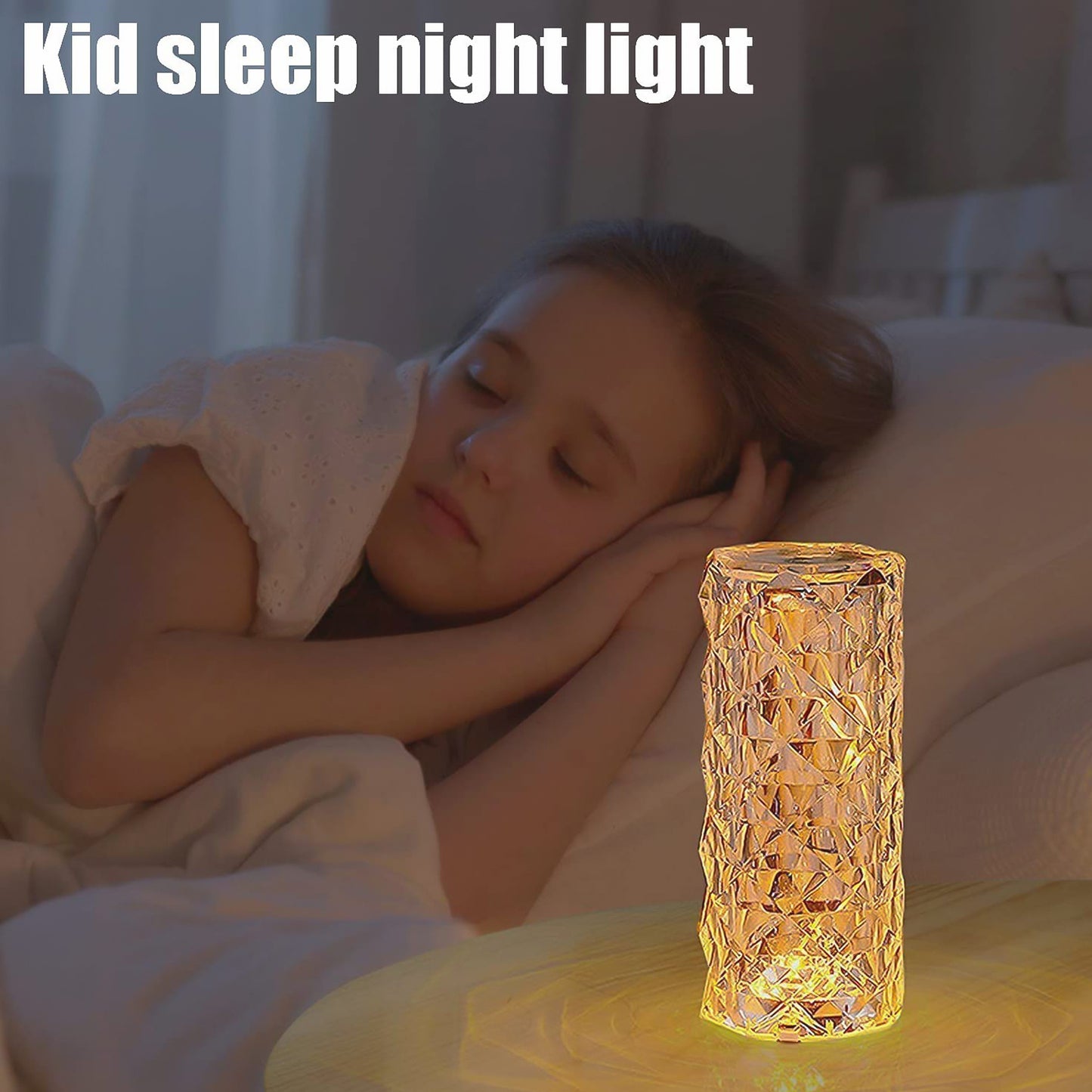 6240 Diamond Table Lamp Candles For Home Decoration Crystal Candle Lights - Springkart 