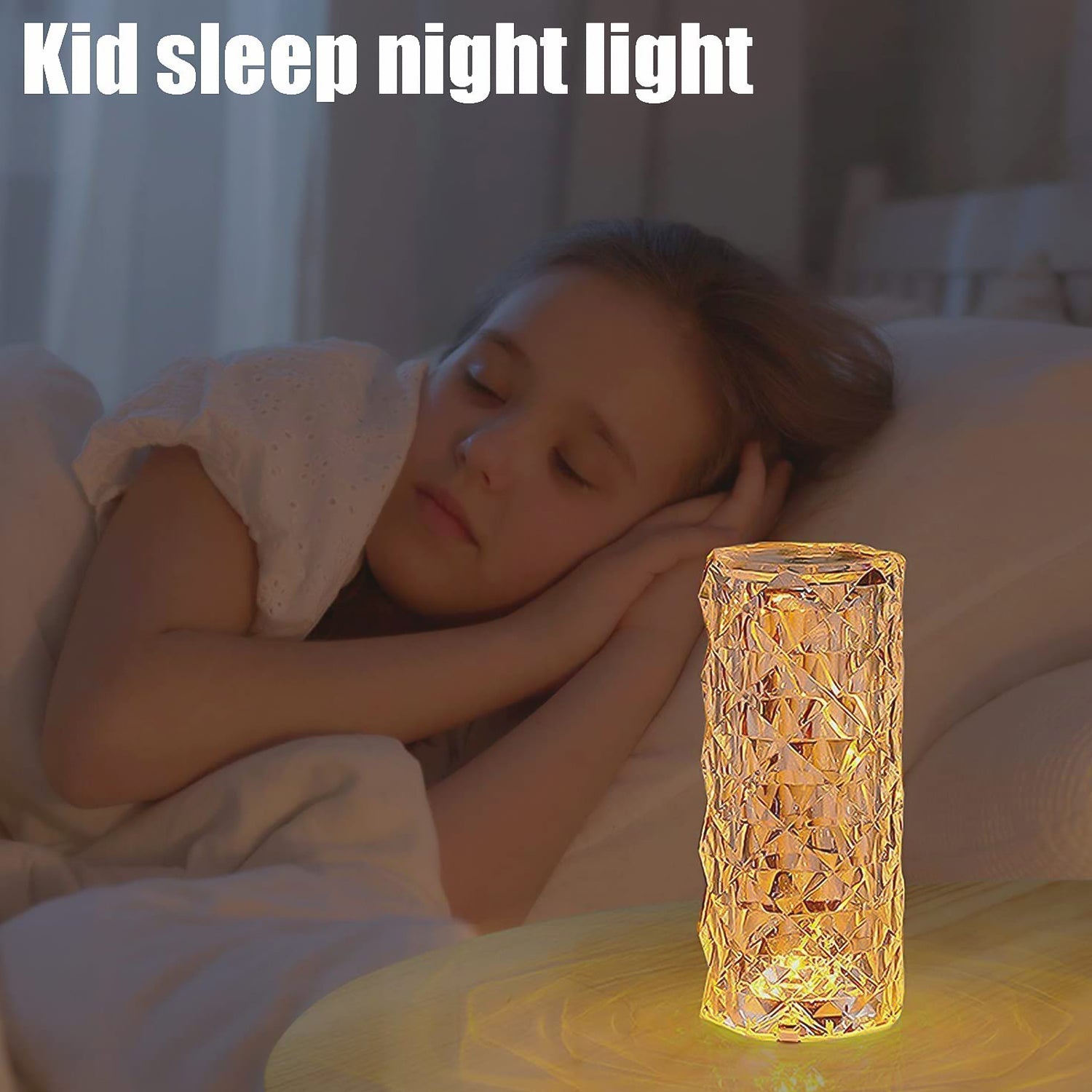 6240 Diamond Table Lamp Candles For Home Decoration Crystal Candle Lights - Springkart 
