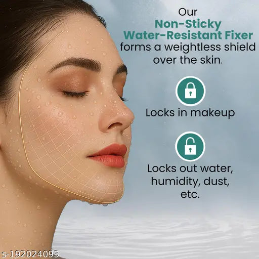 FACES CANADA Ultime Pro Makeup Fixer, 50 ml | Long Lasting Makeup Setting Spray | Keeps Makeup Intact | Hydrates, Soothes & Refreshes Skin | Hyaluronic Acid & Vitamin E Enriched | No Alcohol