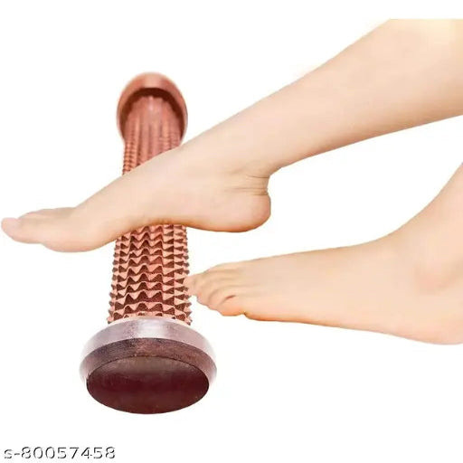 Wooden Hand Massager Roller Body Stress Acupressure Acupuncture Foot Massage