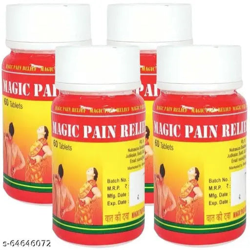 BENGAL HERBS MAGIC PAIN RELIEF TABLET PACK OF 4