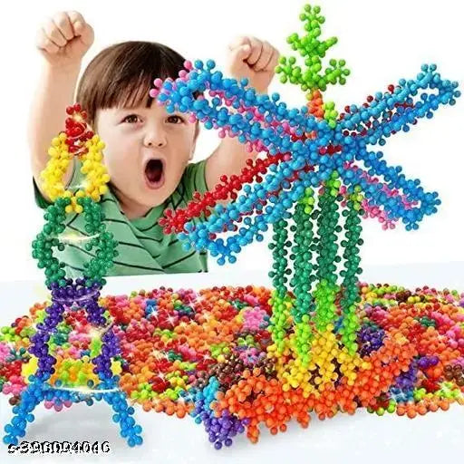 Star Links Interlocking Educational, Construction Blocks for Kids, Colorful Star Toys for Kids Multicolor for Age 5+ Years (StarLink 100 Pcs)