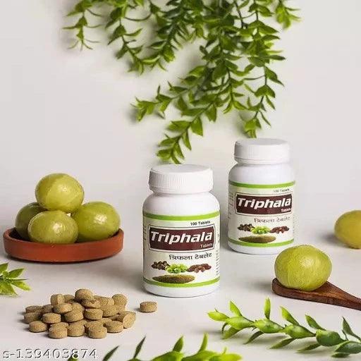 Ganga Triphala Tablet Ayurvedic Medicine (500 gm) - Springkart 