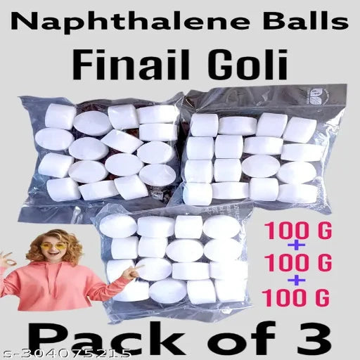 Naphthalene Balls Pack of 3