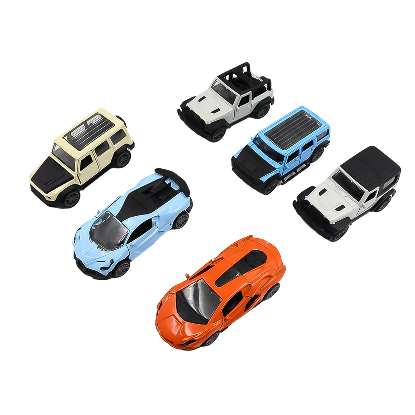 Mini Pull Back Car Widely Used By Kids (1 Pc Mix Color Design) - Springkart 