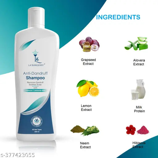 Anti Dandruff Shampoo | Reduces Up to 100% Dandruff and Strengthens Hair | 250ml - Springkart 