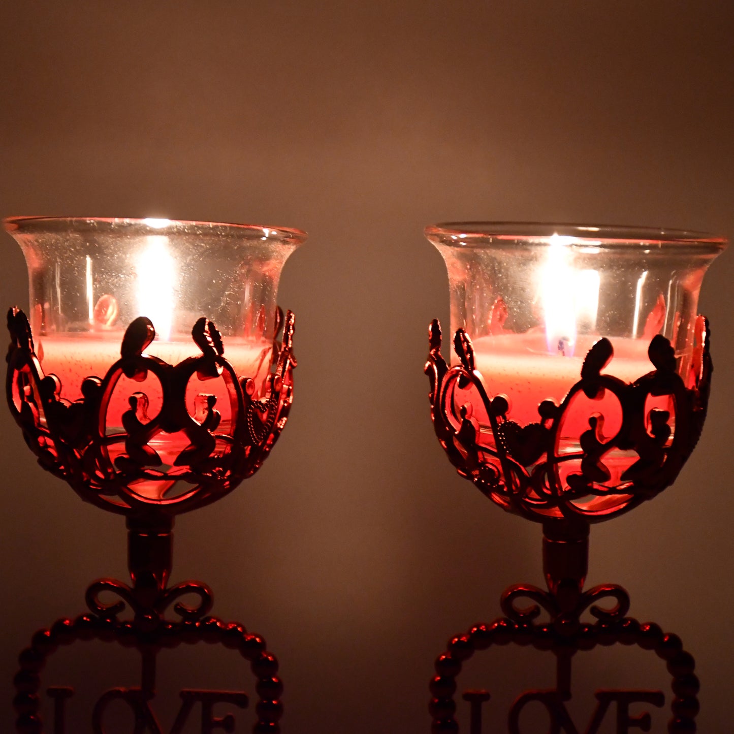 Tea Lights Holder Candle Stand (2 Pc Set) - Springkart 