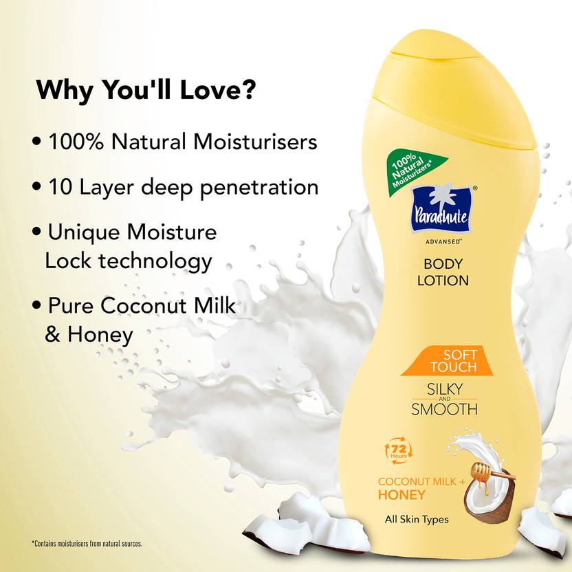 Parachute Advansed Soft Touch Body Lotion, 600ml  (600 ml)